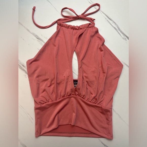 Top Chic Pink Slinky Top - Picture 4 of 6